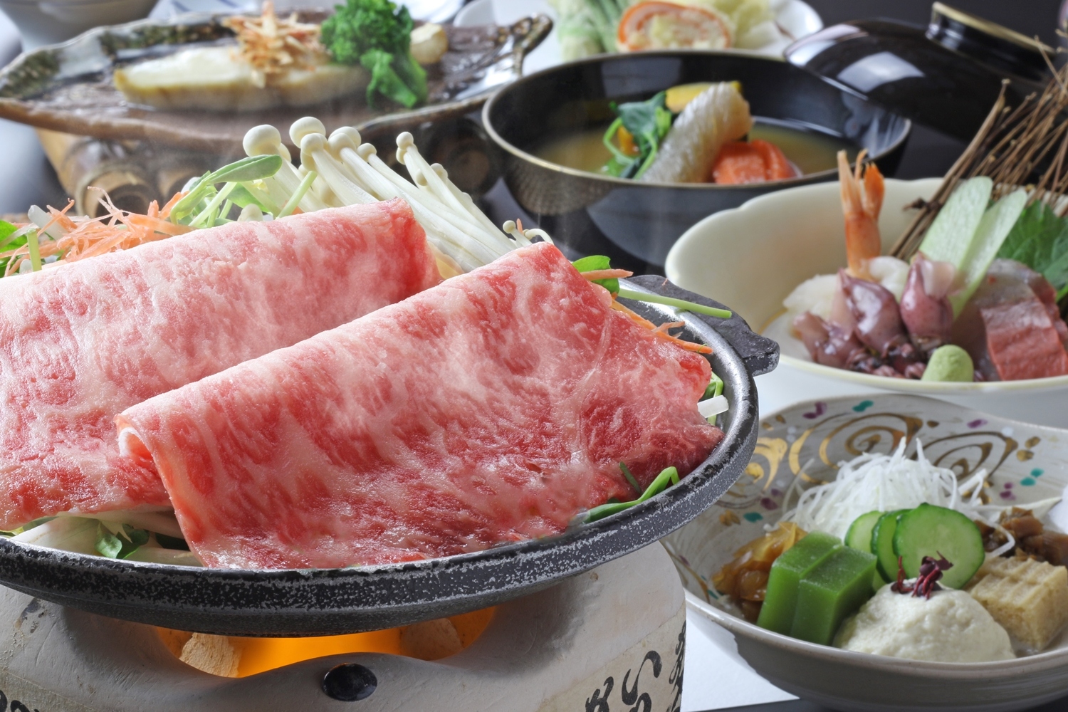 飛騨牛食事イメージ